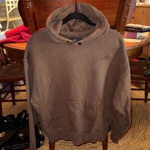 Civil Regime Brown Hoodie